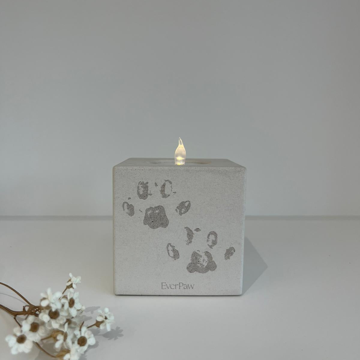 Chalk Display Sample Candle Holder (Dog + Cat)